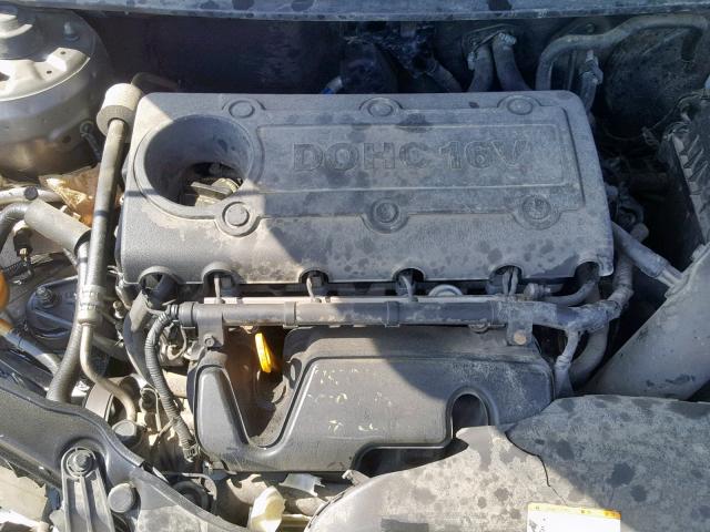 KNAFW6A35A5153687 - 2010 KIA FORTE SX SILVER photo 7