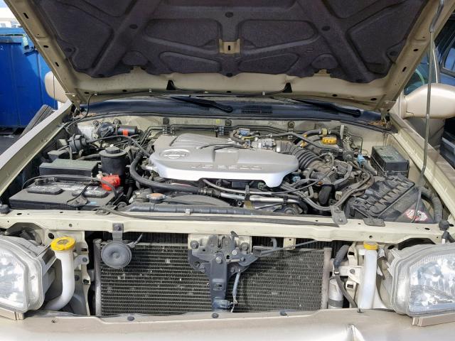 JN8DR09XX1W580853 - 2001 NISSAN PATHFINDER BEIGE photo 7