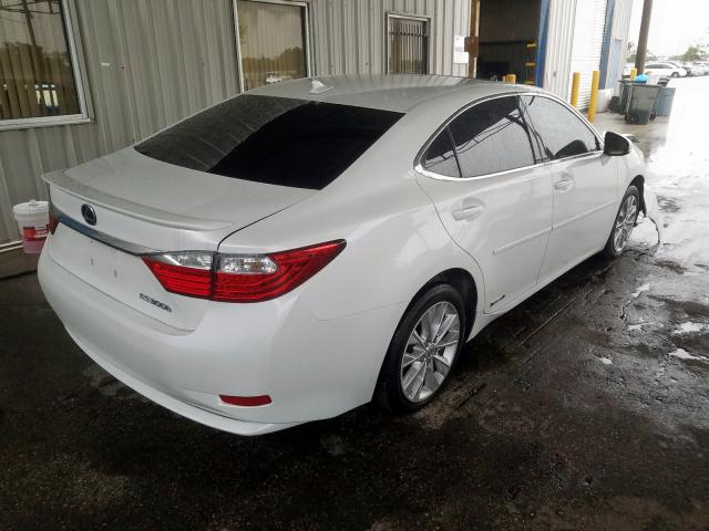 JTHBW1GGXD2009149 - 2013 LEXUS ES 300H  photo 4