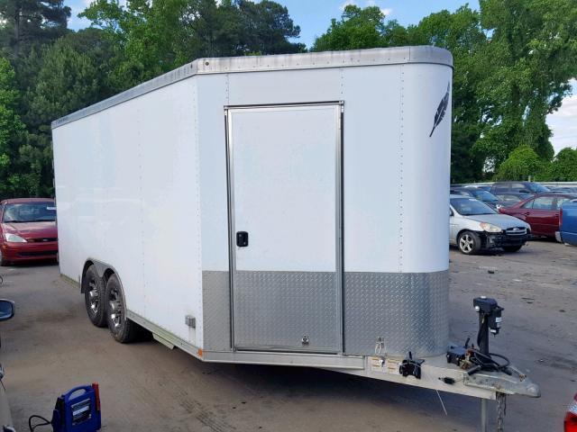 4FGA51627BC117980 - 2011 FEATHERLITE MFG INC TRAILER WHITE photo 1