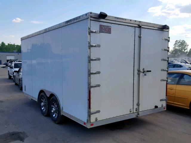 4FGA51627BC117980 - 2011 FEATHERLITE MFG INC TRAILER WHITE photo 3