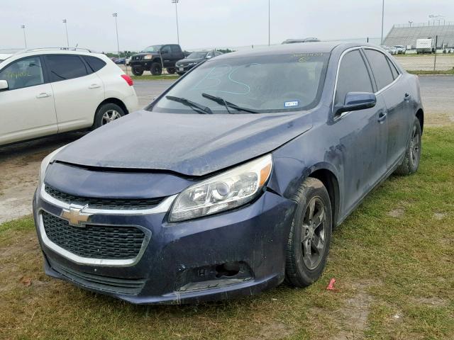 1G11C5SL4FF165919 - 2015 CHEVROLET MALIBU 1LT BLUE photo 2