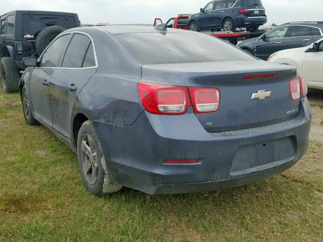 1G11C5SL4FF165919 - 2015 CHEVROLET MALIBU 1LT BLUE photo 3