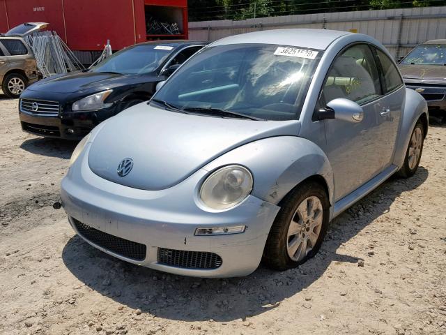 3VWPW3AG0AM022652 - 2010 VOLKSWAGEN NEW BEETLE ლურჯი ფოტო 2