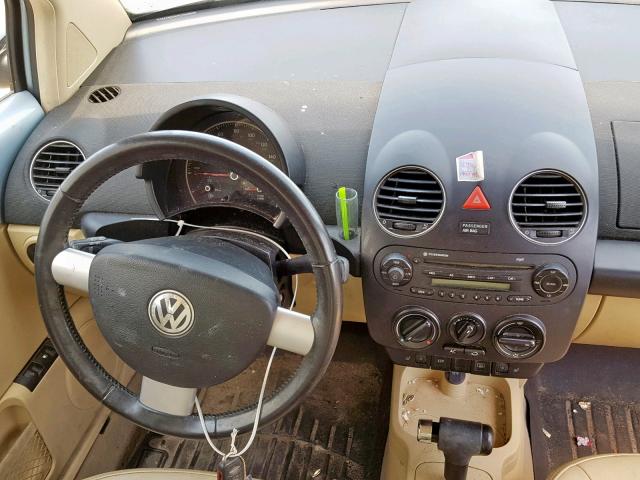 3VWPW3AG0AM022652 - 2010 VOLKSWAGEN NEW BEETLE ლურჯი ფოტო 9
