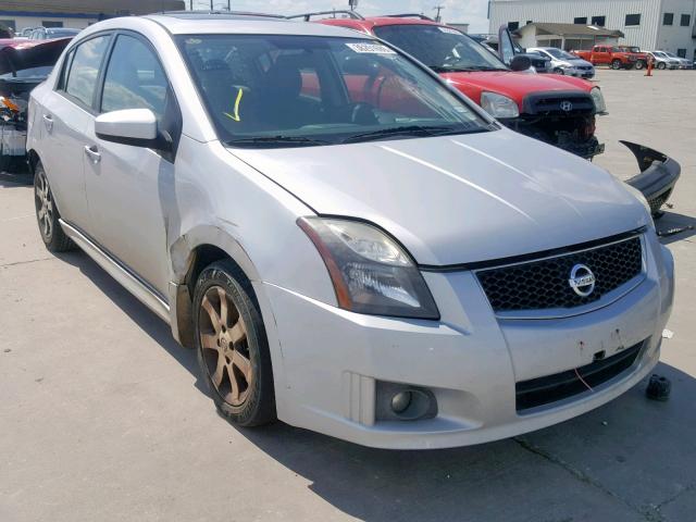 3N1AB6AP6CL740238 - 2012 NISSAN SENTRA 2.0 SILVER photo 1