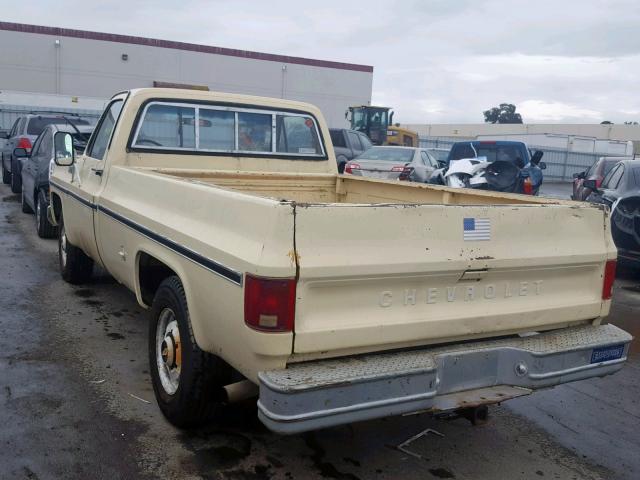 CCL248Z124815 - 1978 CHEVROLET PICK UP TAN photo 3