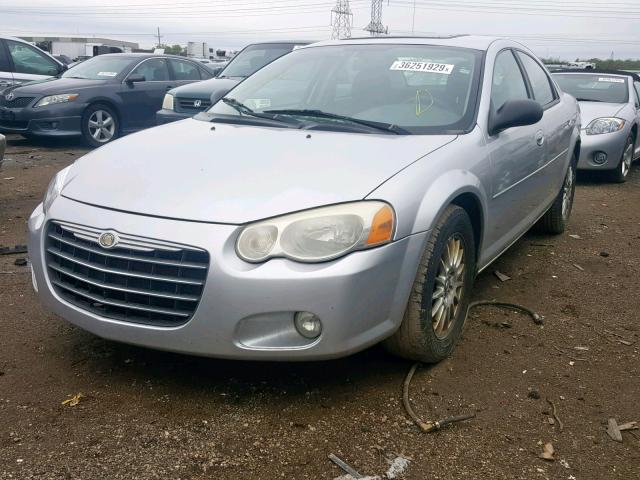 1C3EL56R66N162988 - 2006 CHRYSLER SEBRING TO SILVER photo 2