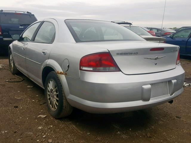 1C3EL56R66N162988 - 2006 CHRYSLER SEBRING TO SILVER photo 3