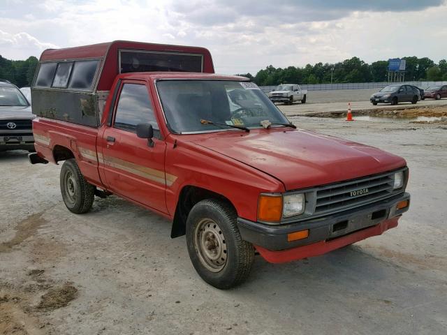 JT4RN50R8H0221118 - 1987 TOYOTA PICKUP 1/2 RED photo 1