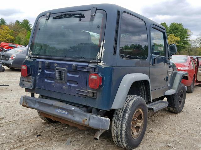 1J4FY19SXVP451393 - 1997 JEEP WRANGLER / GREEN photo 4