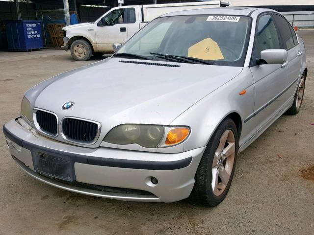 WBAAZ33444KP87956 - 2004 BMW 325 IS SUL SILVER photo 2