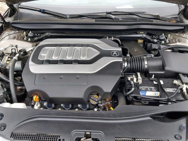 JH4KC1F98GC000069 - 2016 ACURA RLX ADVANC TAN photo 7