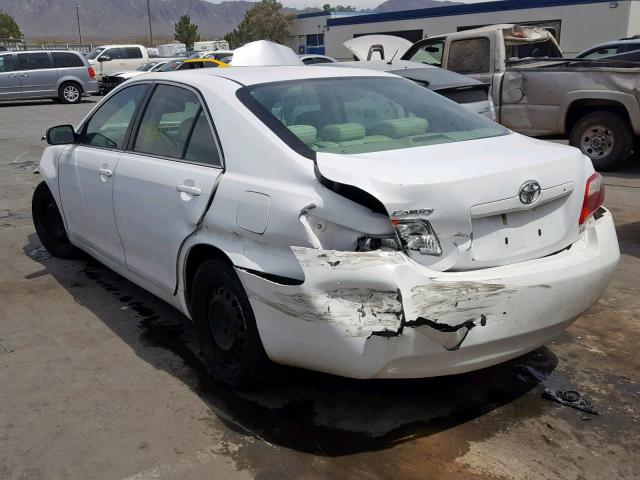 4T1BE46K07U502676 - 2007 TOYOTA CAMRY NEW WHITE photo 3