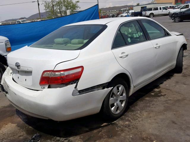 4T1BE46K07U502676 - 2007 TOYOTA CAMRY NEW WHITE photo 4