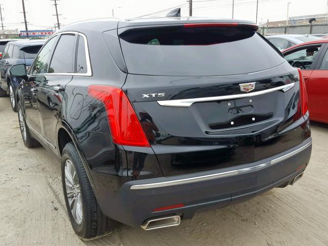 1GYKNBRS0HZ175697 - 2017 CADILLAC XT5 LUXURY BLACK photo 3