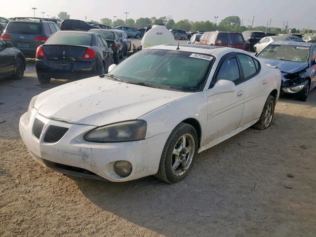 2G2WR544141265633 - 2004 PONTIAC GRAND PRIX WHITE photo 2