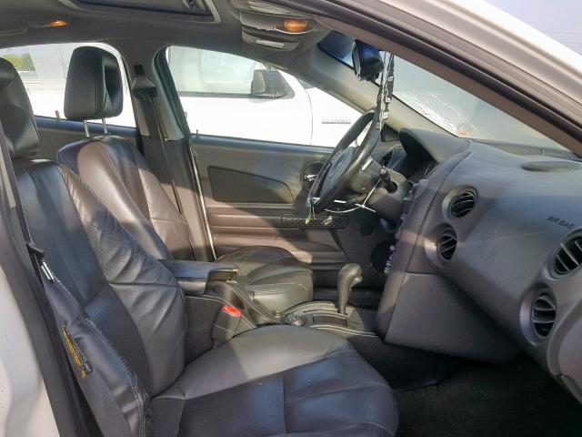 2G2WR544141265633 - 2004 PONTIAC GRAND PRIX WHITE photo 5