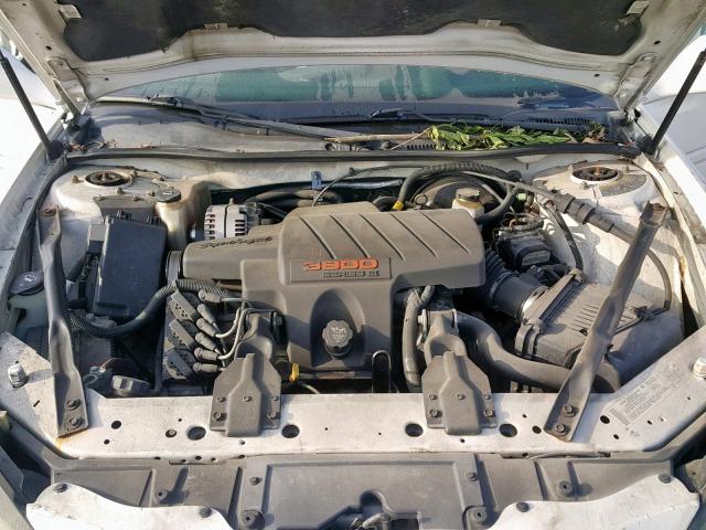 2G2WR544141265633 - 2004 PONTIAC GRAND PRIX WHITE photo 7