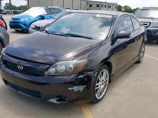 JTKDE167690282146 - 2009 TOYOTA SCION PURPLE photo 2