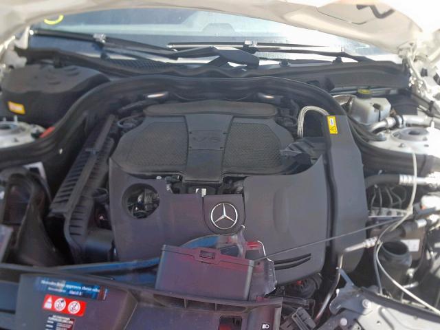 WDDHF5KB7EA915089 - 2014 MERCEDES-BENZ E 350 WHITE photo 7