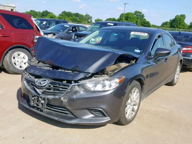 JM1GJ1U64F1169361 - 2015 MAZDA 6 SPORT BLACK photo 2