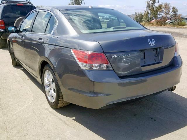 1HGCP2F86AA096747 - 2010 HONDA ACCORD EXL GRAY photo 3