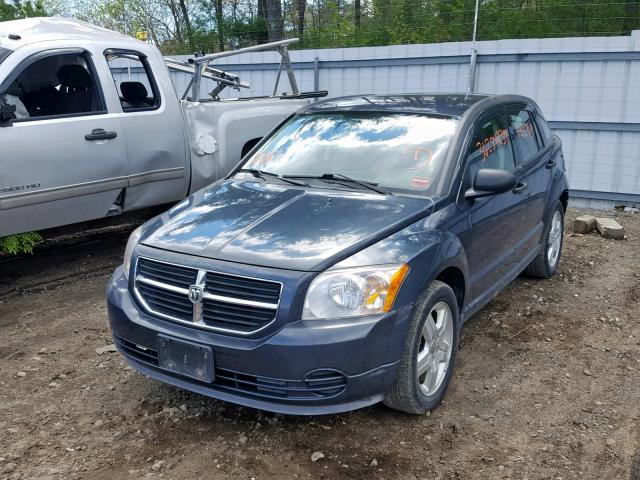 1B3HB48B28D558593 - 2008 DODGE CALIBER SX BLACK photo 2