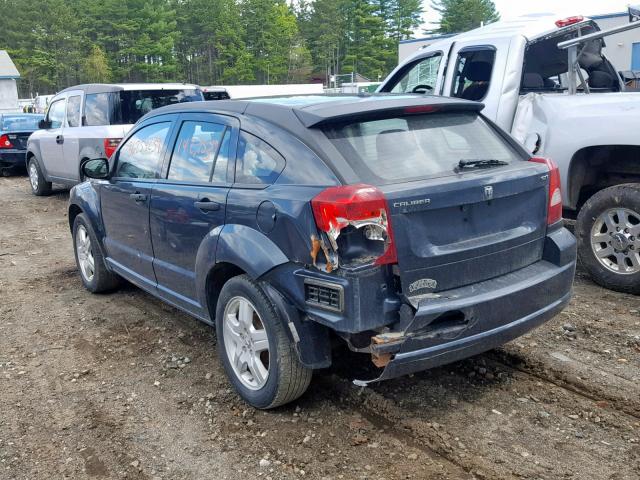 1B3HB48B28D558593 - 2008 DODGE CALIBER SX BLACK photo 3