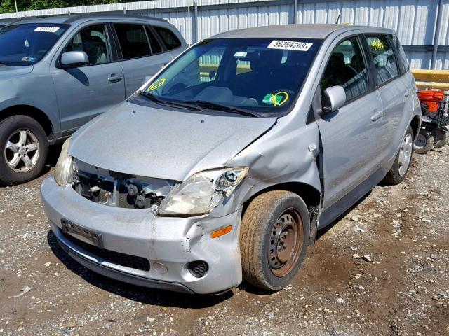 JTKKT624450107779 - 2005 TOYOTA SCION XA SILVER photo 2