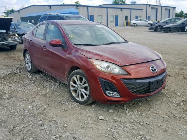 JM1BL1U60B1412999 - 2011 MAZDA 3 S RED photo 1