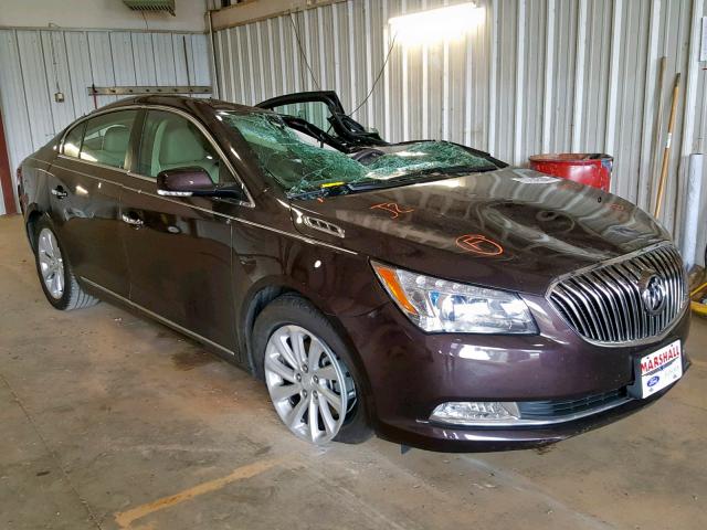 1G4GB5G35FF213193 - 2015 BUICK LACROSSE BROWN photo 1