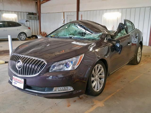 1G4GB5G35FF213193 - 2015 BUICK LACROSSE BROWN photo 2