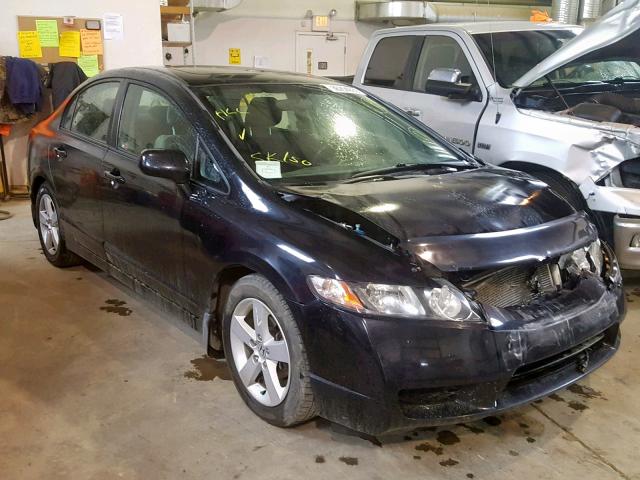 2HGFA1E69AH023947 - 2010 HONDA CIVIC LX-S Սև լուսանկար 1