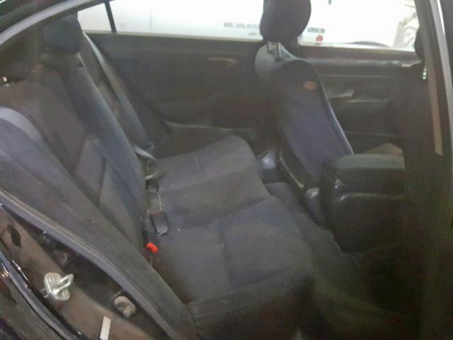 2HGFA1E69AH023947 - 2010 HONDA CIVIC LX-S Սև լուսանկար 6