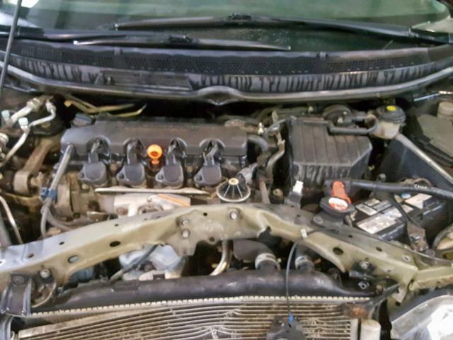 2HGFA1E69AH023947 - 2010 HONDA CIVIC LX-S Սև լուսանկար 7