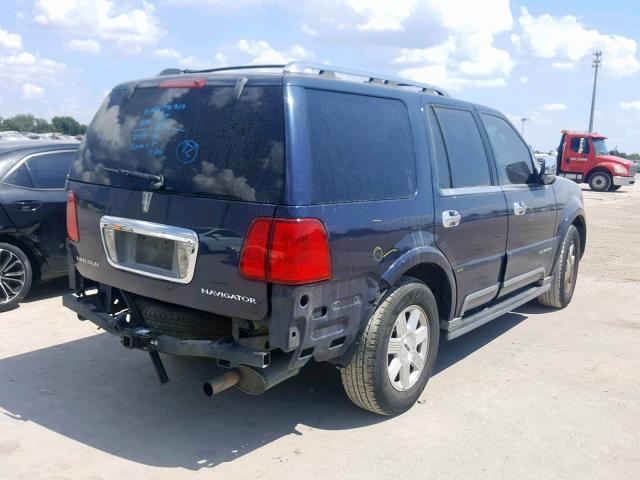5LMFU27R34LJ06387 - 2004 LINCOLN NAVIGATOR 蓝色 照片 4