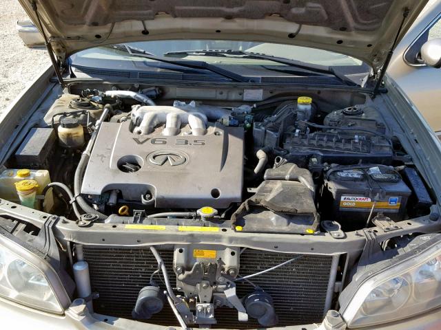 JNKDA31A14T202520 - 2004 INFINITI I35 TAN photo 7