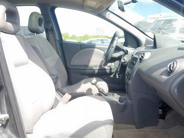 1G8AZ52F25Z152626 - 2005 SATURN ION LEVEL GRAY photo 5