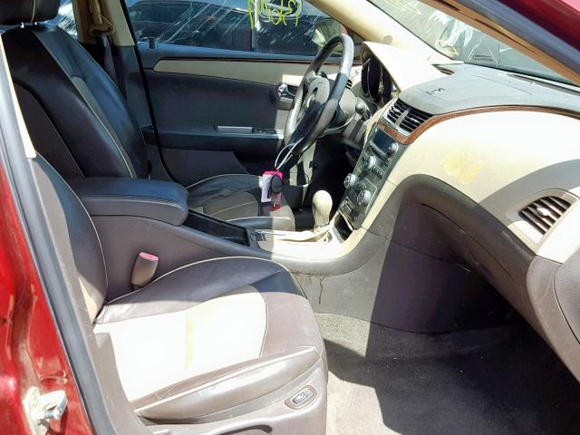 1G1ZK57798F269116 - 2008 CHEVROLET MALIBU LTZ 栗色 照片 5