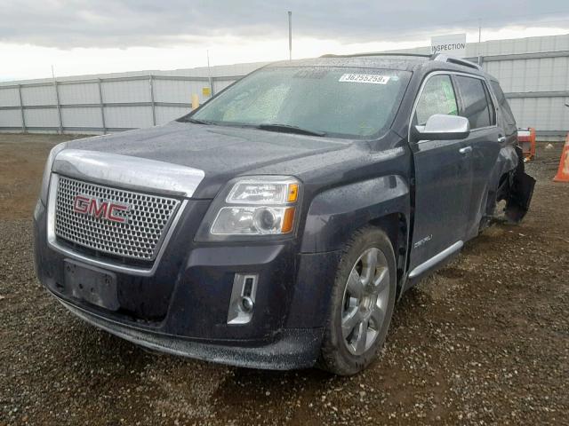 2GKFLZE3XD6169324 - 2013 GMC TERRAIN DE CHARCOAL photo 2