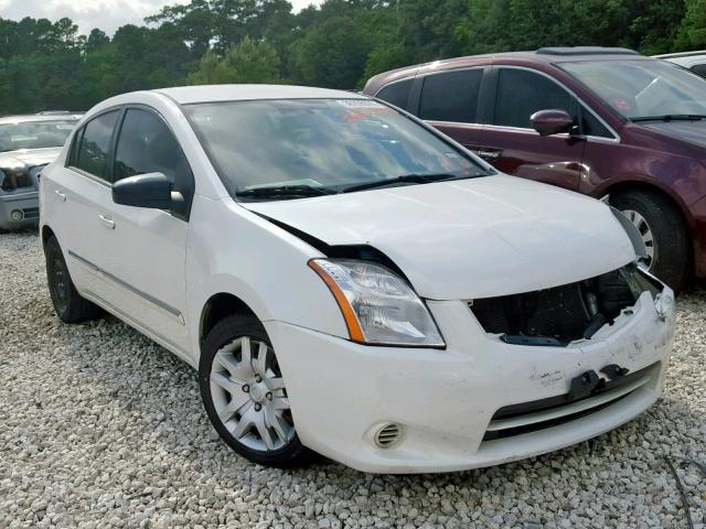 3N1AB6AP7BL727819 - 2011 NISSAN SENTRA 2.0 WHITE photo 1