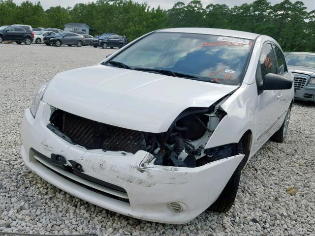 3N1AB6AP7BL727819 - 2011 NISSAN SENTRA 2.0 WHITE photo 2