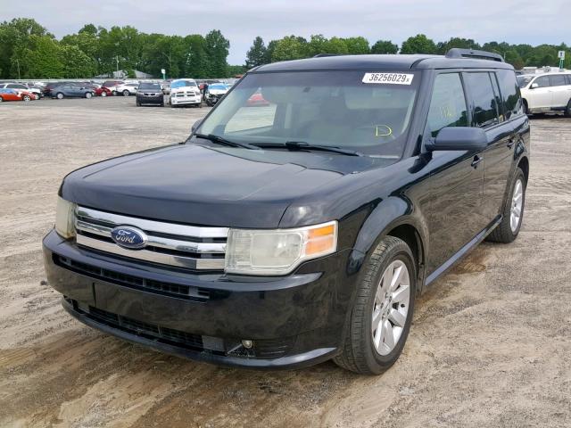 2FMDK51C29BA45899 - 2009 FORD FLEX SE BLACK photo 2