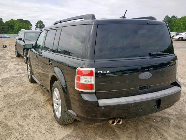 2FMDK51C29BA45899 - 2009 FORD FLEX SE BLACK photo 3