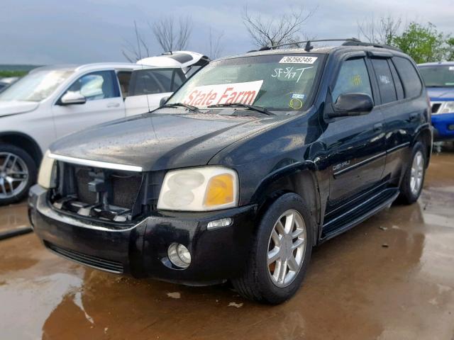 1GKES63M272298815 - 2007 GMC ENVOY DENA BLACK photo 2