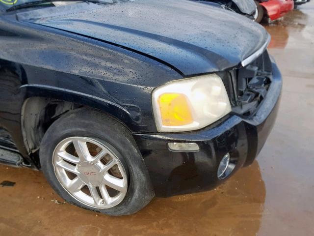 1GKES63M272298815 - 2007 GMC ENVOY DENA BLACK photo 9