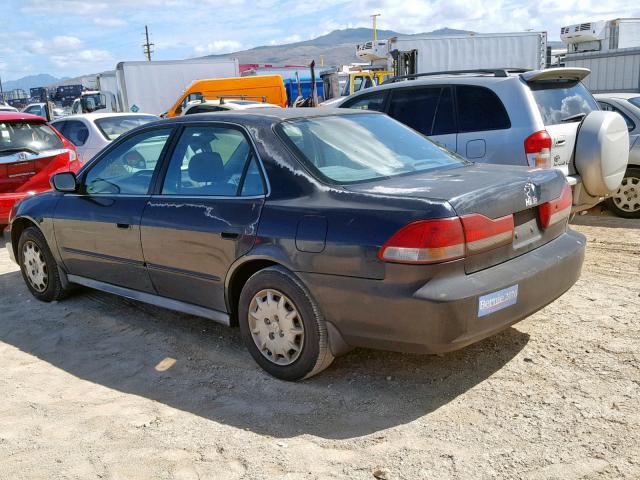 1HGCG56471A128846 - 2001 HONDA ACCORD BLACK photo 3