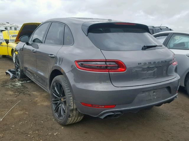 WP1AF2A58FLB98535 - 2015 PORSCHE MACAN TURB CHARCOAL photo 3