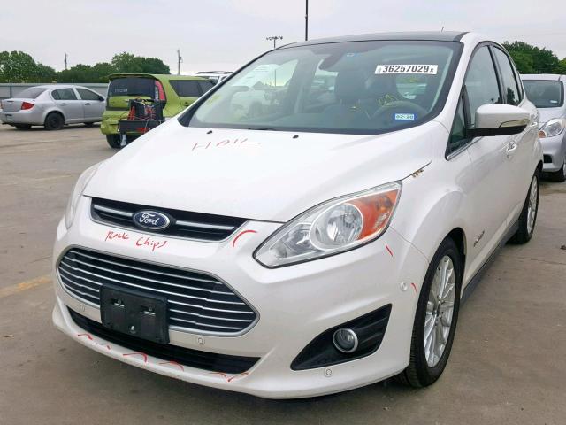 1FADP5BUXDL523580 - 2013 FORD C-MAX SEL WHITE photo 2